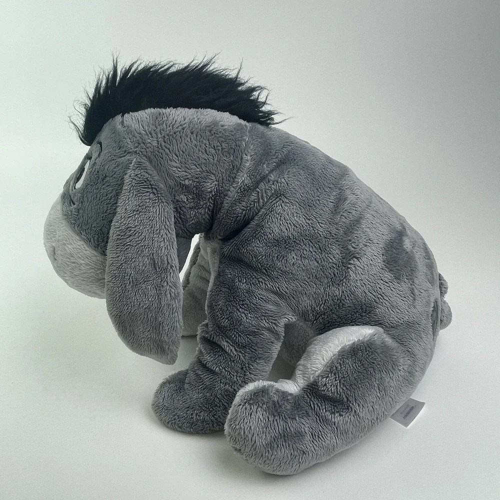 Disney‎ Store Eyeore Plush Toy Winnie The Pooh Stuffed Animal Detachable Tail